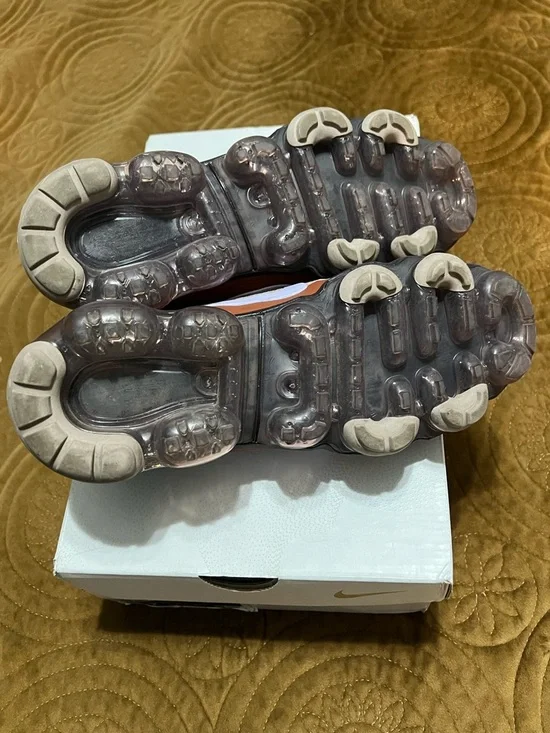 Women’s VaporMax Utility Slip-On Sneakers - Brown/Lilac - Picture 4 of 5